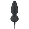 Plug Anal Black Velvets RC Vibrating Negru Thumb 5