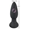 Plug Anal Black Velvets RC Vibrating Negru Thumb 4