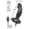 Plug Anal Black Velvets Reincarcabil Negru Thumb 5