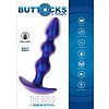 Anal Plug Buttocks The Bold Beaded Albastru Thumb 5
