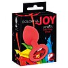 Colorful Joy Jewel Plug Rosu Thumb 4
