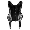 Corset Noir Cami Veda Negru M