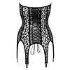 Corset Noir Cami Veda Negru L Thumb 1