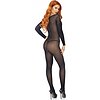 Catsuit Leg Avenue Kaitlyn Negru XS-L Thumb 2