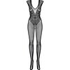 Catsuit Obsessive N112 Negru S-L