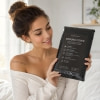 Cearceaf Vinyl Bed Sheet Negru Thumb 6