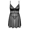 Babydoll Obsessive Chemeris Negru XL-2XL