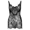 Chemise Leg Avenue Freya Negru L