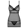 Chemise Obsessive 817-CHE Negru S-M