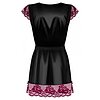 Chemise Obsessive 842-PEI Negru S-M Thumb 1