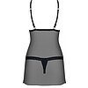 Chemise Obsessive 865-CHE Negru S-M Thumb 1