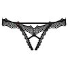 Chilot Decupat Obsessive Bravele Negru L-XL