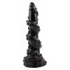 Chisa Octopus Bugbear 23.5 cm Dildo cu Texturi Monstruoase Negru Thumb 2