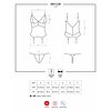 Corset Obsessive 810-COR Negru L-XL Thumb 2