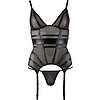Corset Cottelli Collection Eleanor Negru M