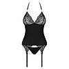Corset Obsessive 828-COR Negru L-XL