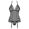 Corset Obsessive 838-COR Negru L-XL