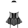 Corset Obsessive 859-COR Negru L-XL Thumb 1