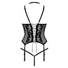 Corset Obsessive Alessya Negru M-L Thumb 1