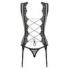 Corset Obsessive Meshlove Negru S-M Thumb 1