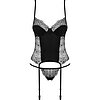 Corset Obsessive Sharlotte Negru S-M