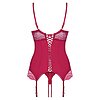 Corset Rosu Obsessive Rosalyne S-M Thumb 1
