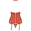 Corset Obsessive 838-COR Rosu L-XL Thumb 1