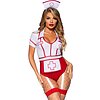 Costum Leg Avenue Nurse Feelgood Roșu M