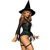 Costum Leg Avenue Classic Witch Negru M Thumb 1