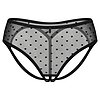 Crotchless Panties Obsessive Nuites Negru S-M