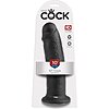 Dildo Penis 10 Inch Negru Thumb 4