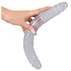 Dildo Dublu Crystal Duo Transparent Thumb 4