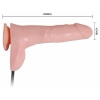 Dildo Gonflabil Cu Ventuză 18cm Thumb 3