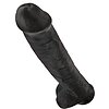 Dildo King Penis 38.1cm Negru Thumb 2