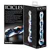 Dildo Sticla Icicles No 8 Transparent Thumb 2