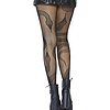 Dresuri Leg Avenue Snake Net Tights Negru XL-2XL Thumb 1