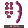 Vibrator Dual Punctul G — 10 Moduri, 2 Motoare, Reîncărcabil Mov Thumb 6