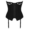 Corset Obsessive Editya Negru XS-S Thumb 1