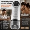 Extender Vibrating Penis Pump Transparent Thumb 7