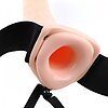 Strap On Vibrating Hollow 20cm Thumb 2