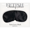 Fetish Satin Love Mask Negru Thumb 2