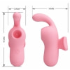 Finger Magic Fairy Suctor Clitoral Purtabil 10+10 Moduri Roz Thumb 4
