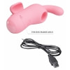 Finger Magic Fairy Suctor Clitoral Purtabil 10+10 Moduri Roz Thumb 5