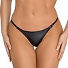 G-String Noir Handmade Tease Negru L-XL