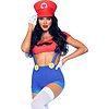 Costum Leg Avenue Gamer Babe Albastru L Thumb 1