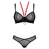 Set Obsessive Glandez Negru XS-S