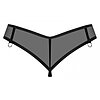 Chilot Obsessive Glandez Thong Negru XS-S Thumb 1