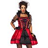 Costum Leg Avenue Gothic Vampire Rosu S