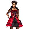 Costum Leg Avenue Gothic Vampire Rosu S