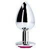 Plug Anal Heart Gem Small Argintiu Thumb 2